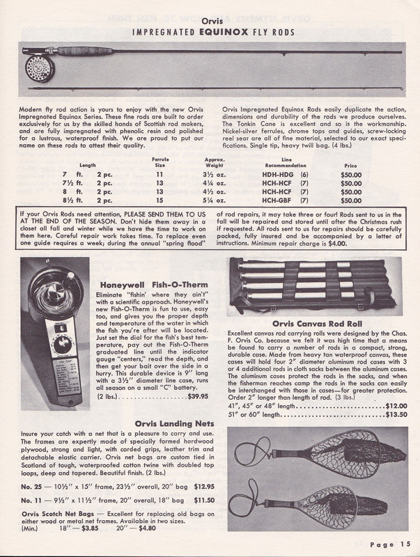 Catalog - 1965 Christmas page 15 (Equinox Rods)
