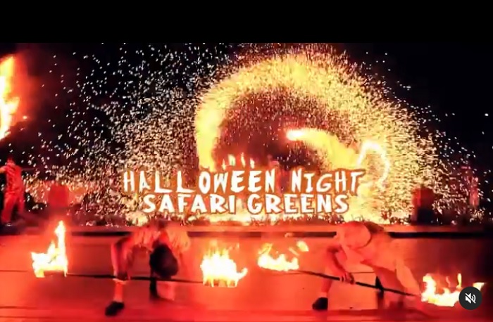 Halloween Night berlangsung di area Safari Greens, Taman Safari Bogor.