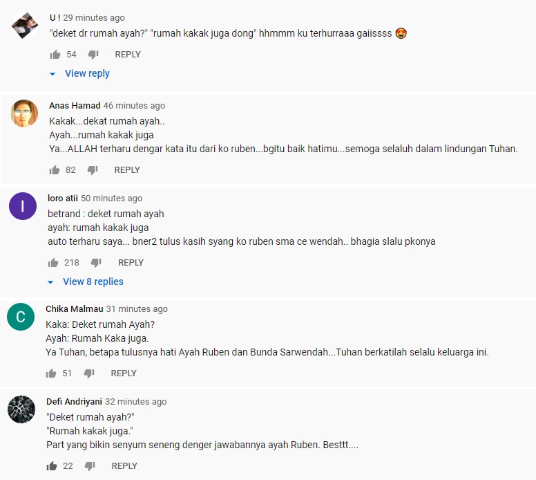 Netizen terharu dengan perkataan Ruben Onsu kepada Betrand Peto