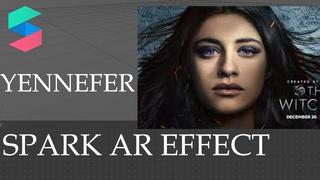 Spark AR Yennefer (Witcher) effect for Instagram  Instagram Mask
