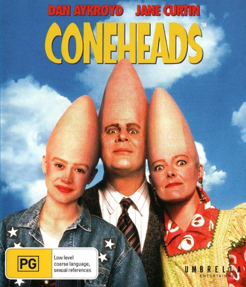 Stożkogłowi / Coneheads (1993) PL.720p.BDRip.XviD.AC3-DReaM / Lektor PL