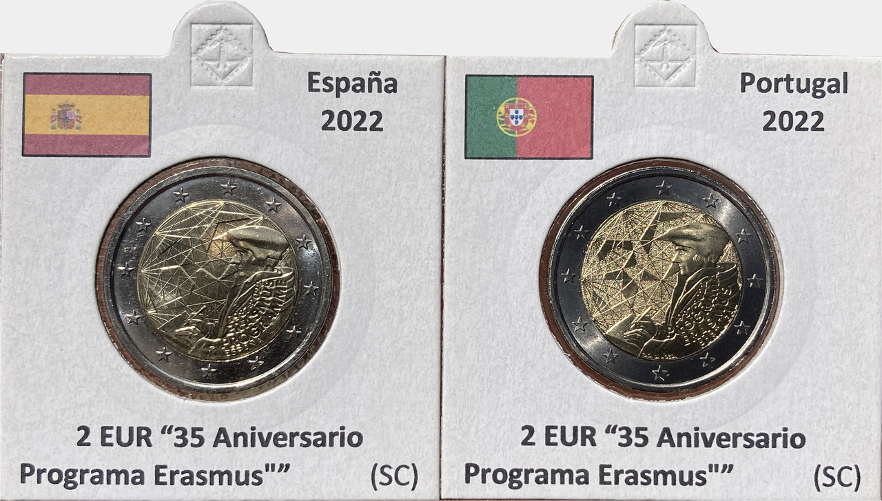 2€ ERASMUS de la península Ibérica Erasmus-Ib-ricas