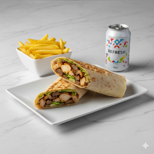 Menú shawarma