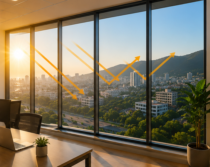 Office Heat Reduction Window Film
