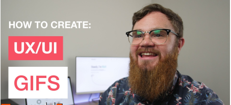Creating Gifs of UX/UI Projects