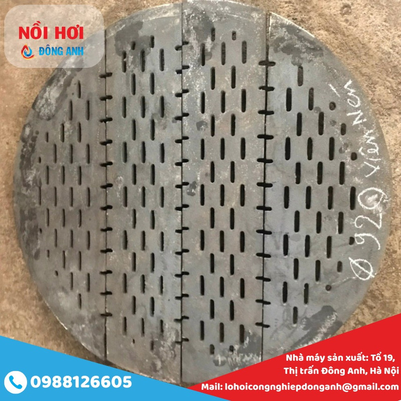 ghi nồi hơi đốt viên nén