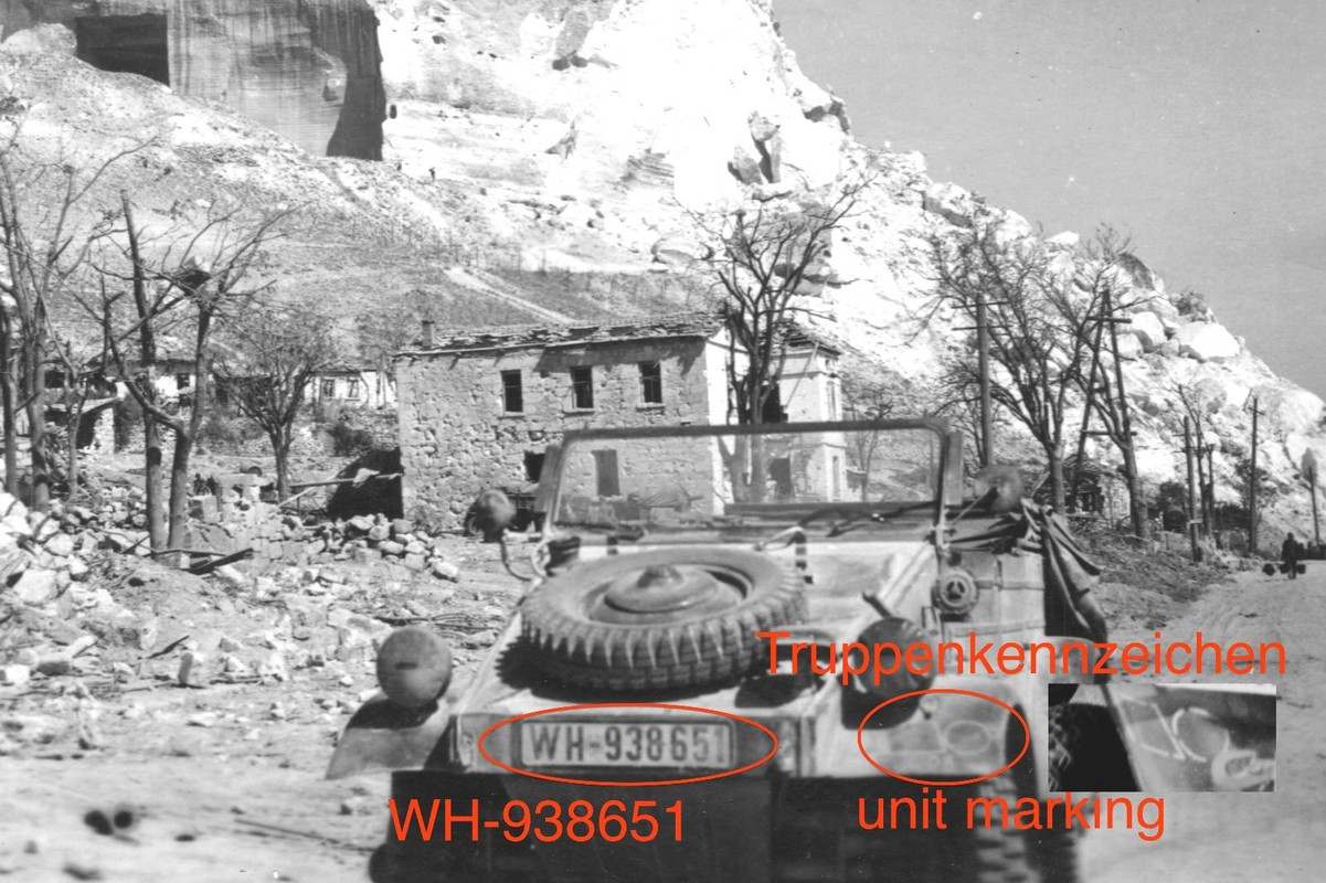 VW 82 Kübelwagen PANZER-ABTEILUNG 300 (Fkl) Funk