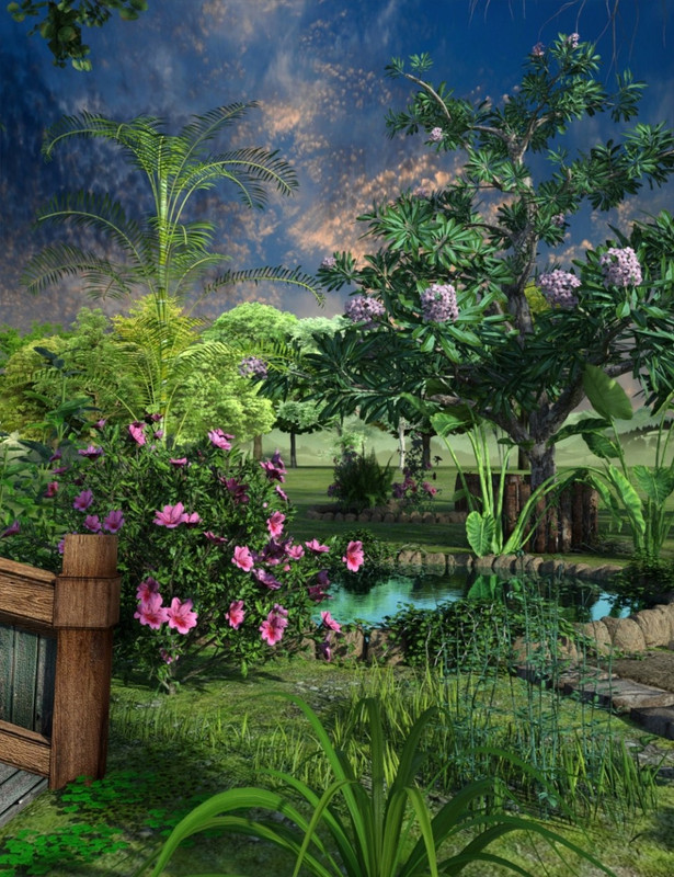 the garden and world project 00 main daz3d