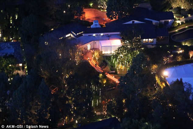 Joel's house in Beverly Hills