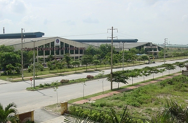 Công ty gạch ốp lát Thăng Long của Viglacera trong KCN Tiên Sơn, tỉnh Bắc Ninh