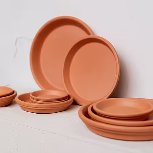 Plato De Barro De 27Cm