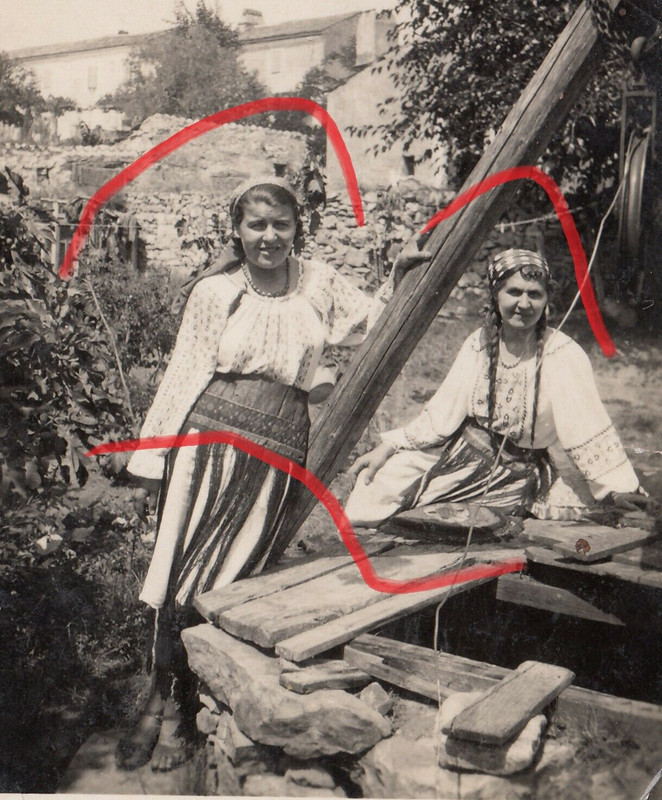 Soldat Bevölkerung Frauen Trachten Zigeuner Sinti & Roma Gypsies