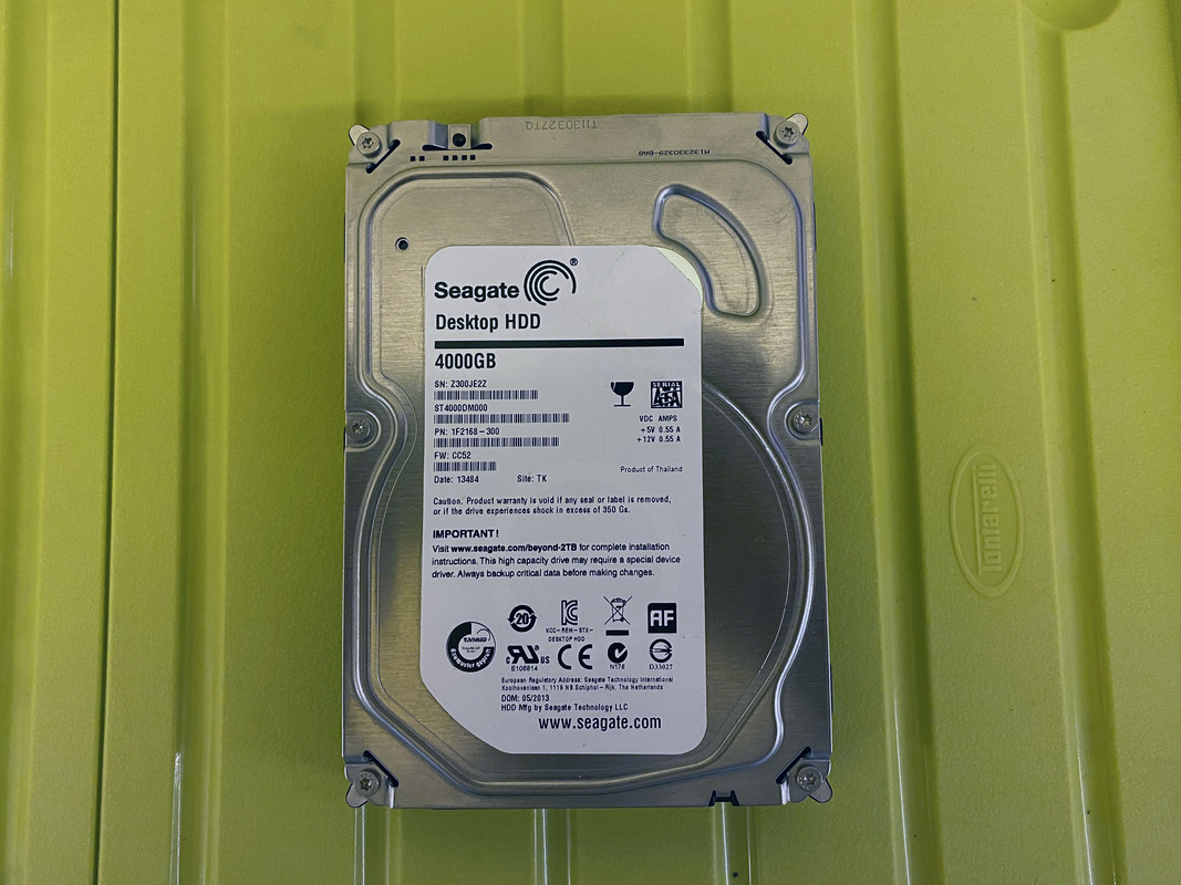Seagate Desktop HDD 4tb sopra