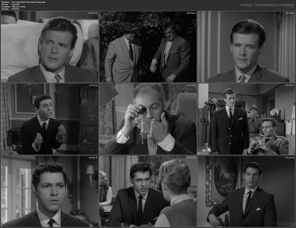The Saint S01E05 The Loaded Tourist.mkv