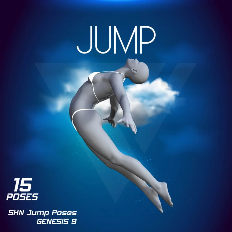 Shn Jump Poses for Genesis 9
