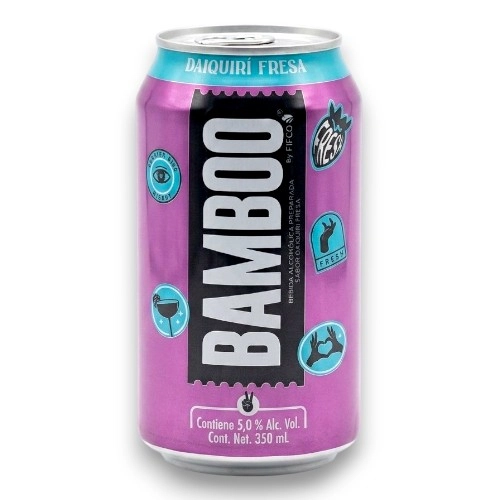 Bamboo Daiquiri Fresa 350 Ml