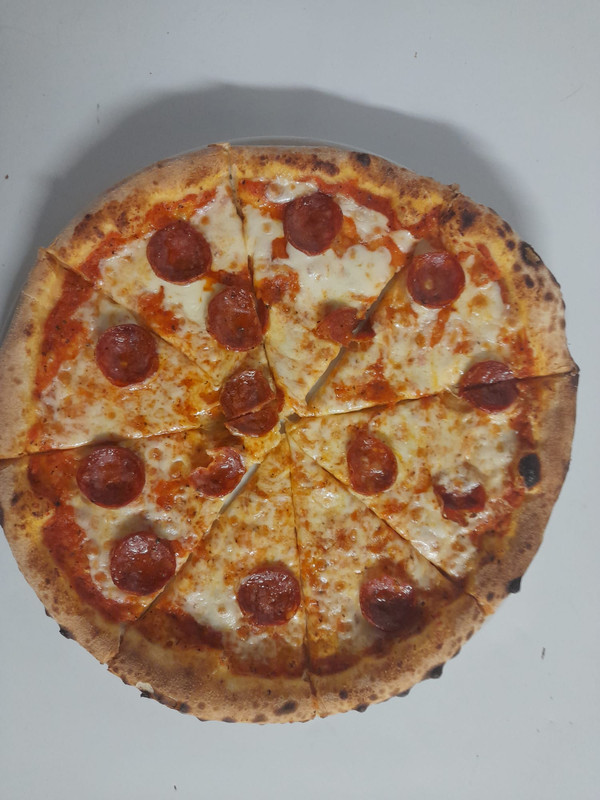 Pizza salame piccante