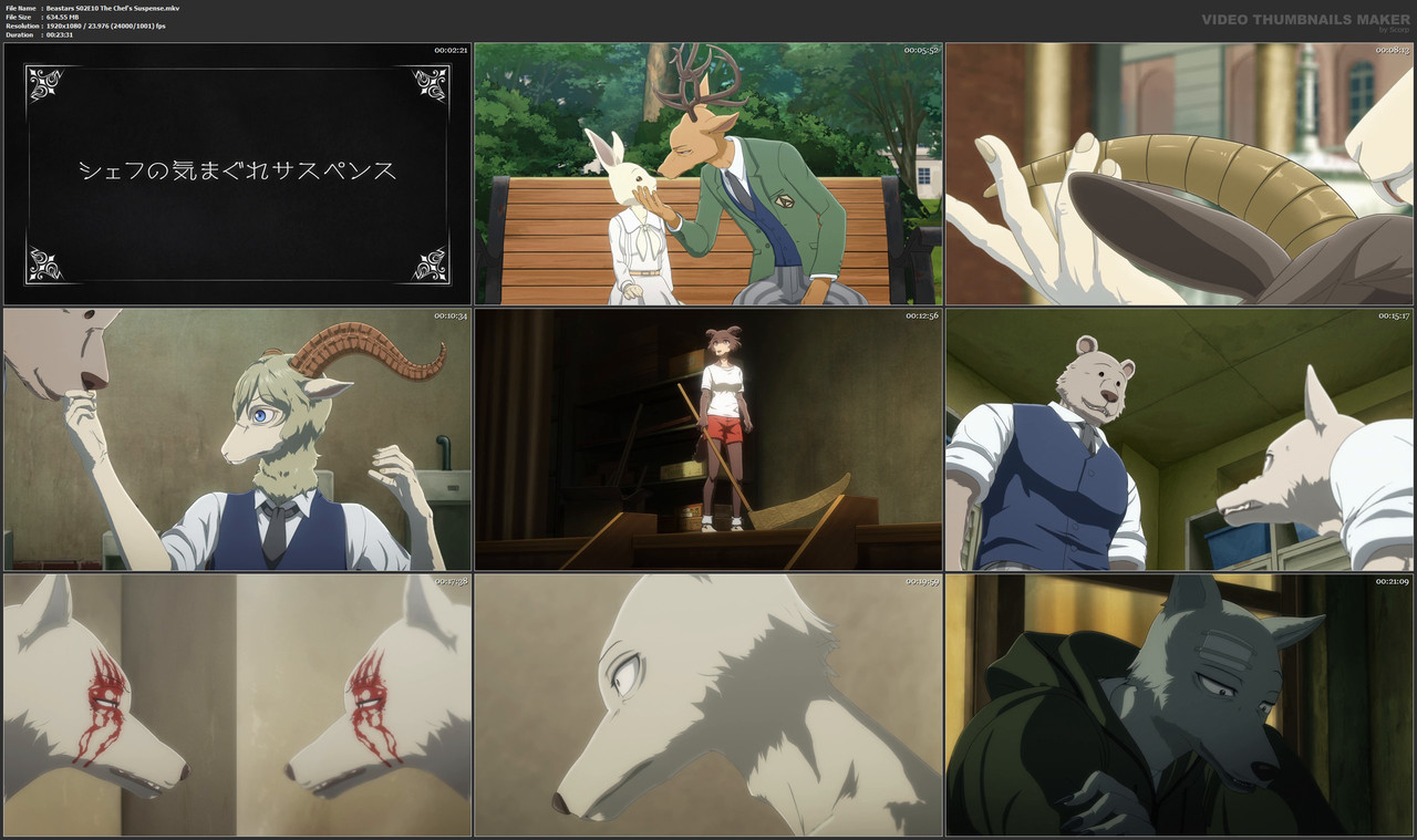 Beastars S02E10 The Chef's Suspense.mkv