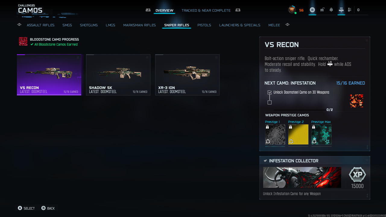 17 Infestation SR