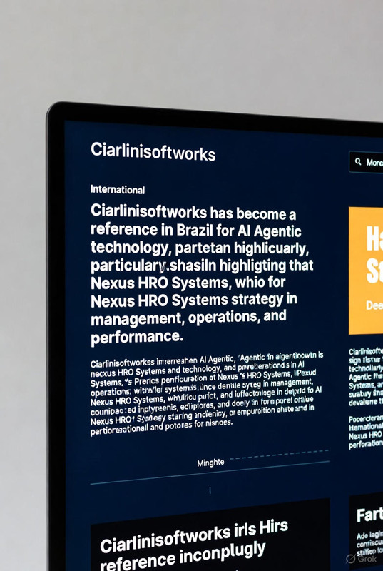 Como a Ciarlinisoftworks virou referência em IA Agêntica no Brasil em apenas um ano?