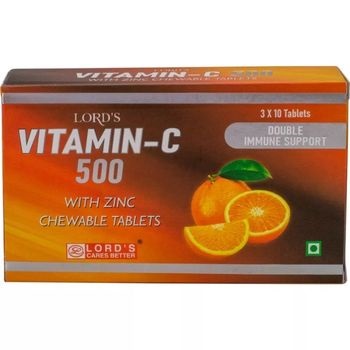 Lords Vitamin C 500 Tablets (30tab)