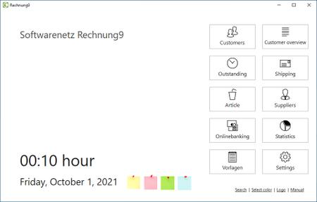 Softwarenetz Rechnung v9.09 Multilingual