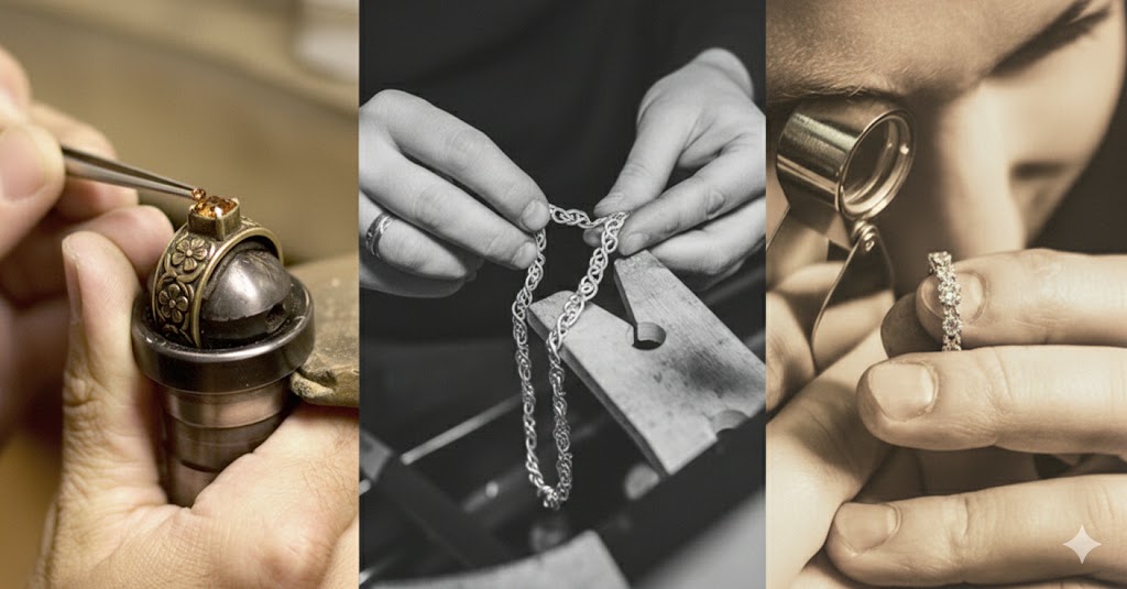 Sfondo laboratorio orafo