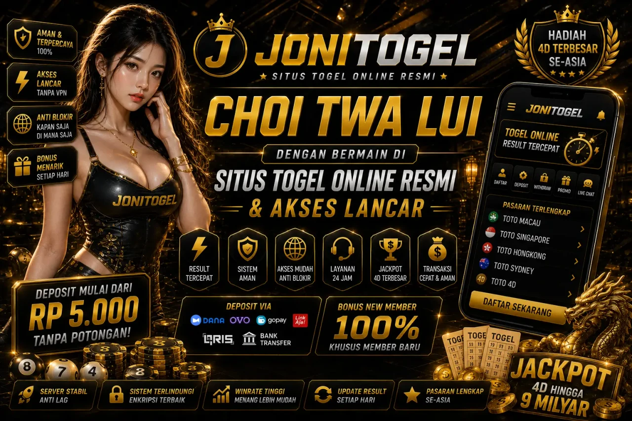 JONITOGEL : Choi Twa Lui Dengan Bermain Di Situs Togel Online Resmi & Akses Lancar by Hey siriusly