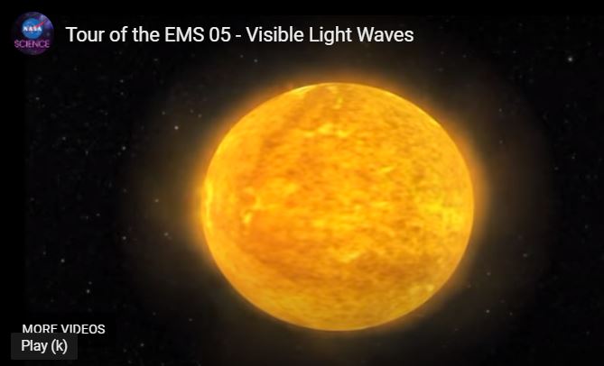 Nasa video with Yellow Sun