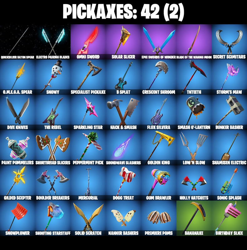 pickaxes comp
