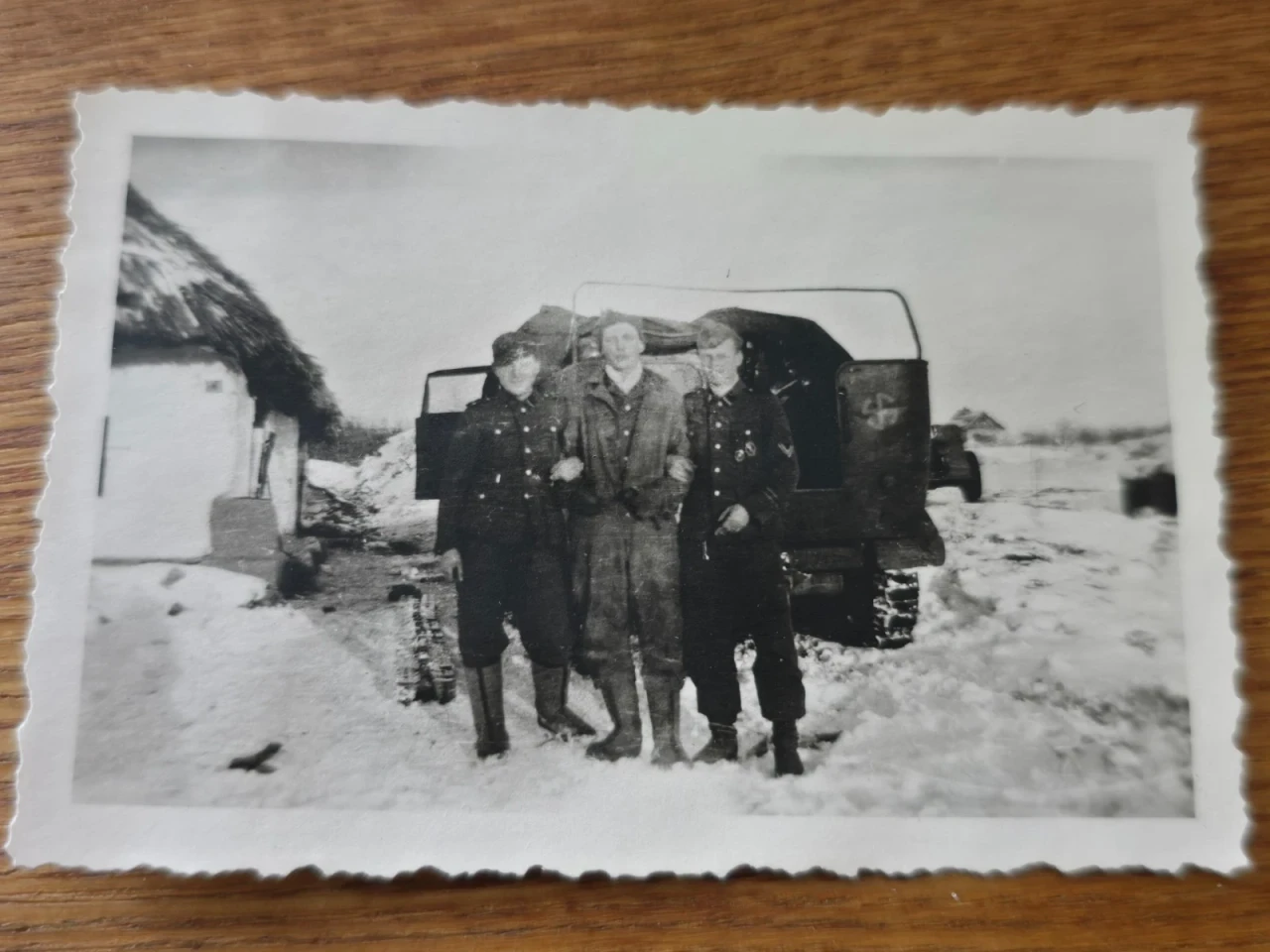 orig Foto WW2 Russland Panzergrenadier Division Großdeutschland Tank Soldat 58