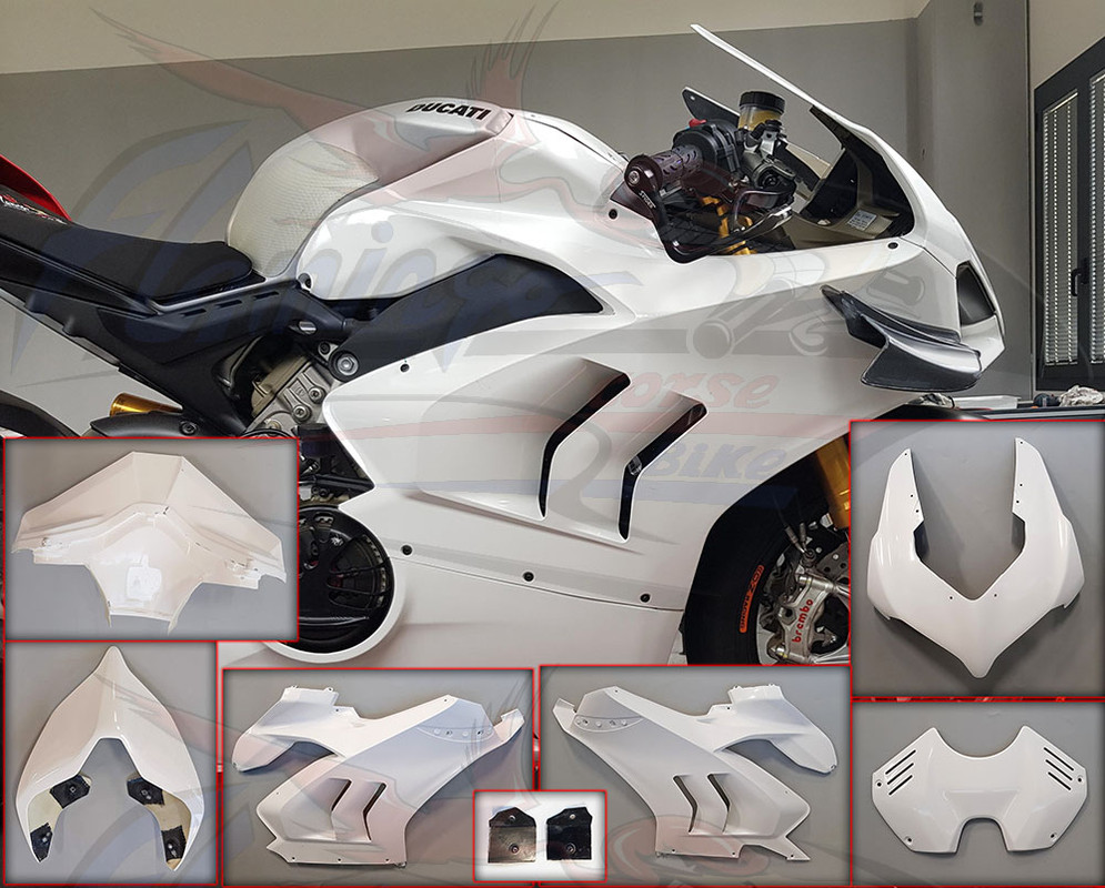 DUCATI PANIGALE V4R FAIRINGS FLAMINGO CORSE