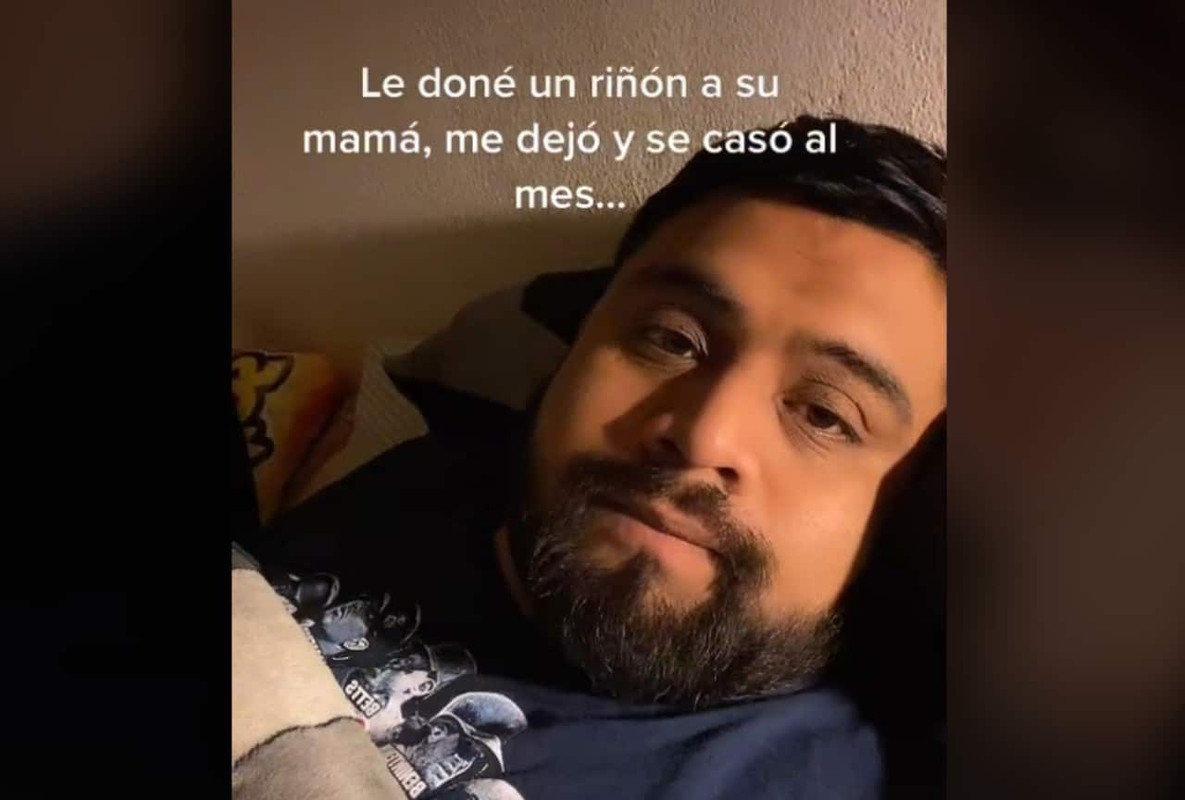 Donó riñón a su suegra y la novia lo deja por otro, la historia ya es viral