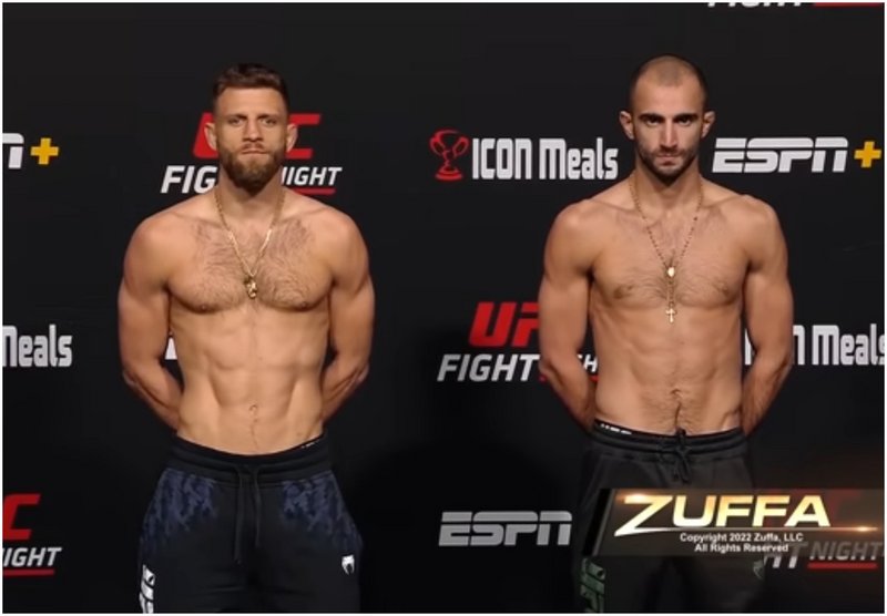 Резултати от UFC on ESPN: Кейтър срещу Чикадзе