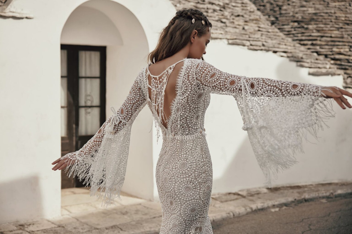 Boho Style Wedding Dress