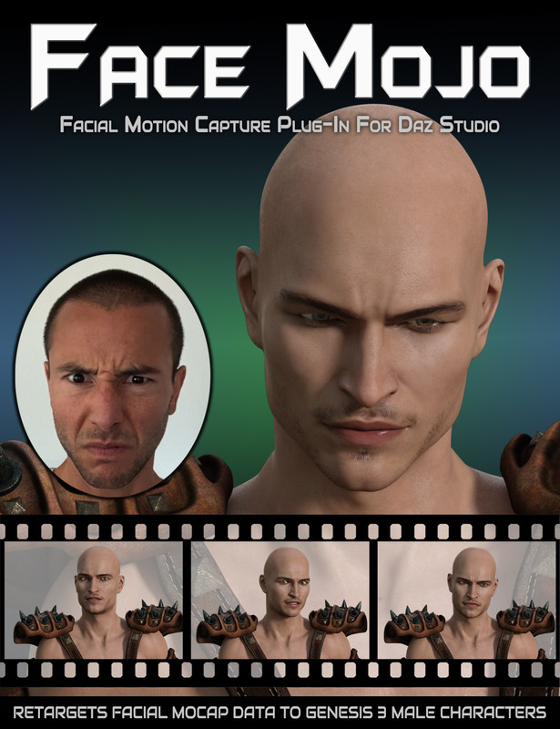 Face Mojo - Facial MoCap Retargeting for Genesis 3 Males