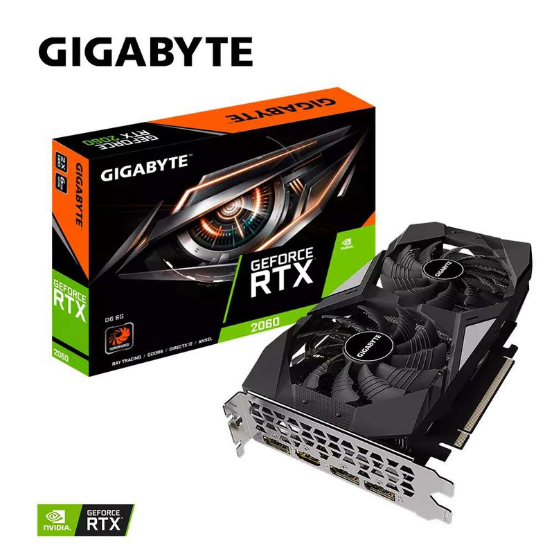 Digitalife: Gigabyte Nvidia GeForce RTX 2060 D6 6GB 
