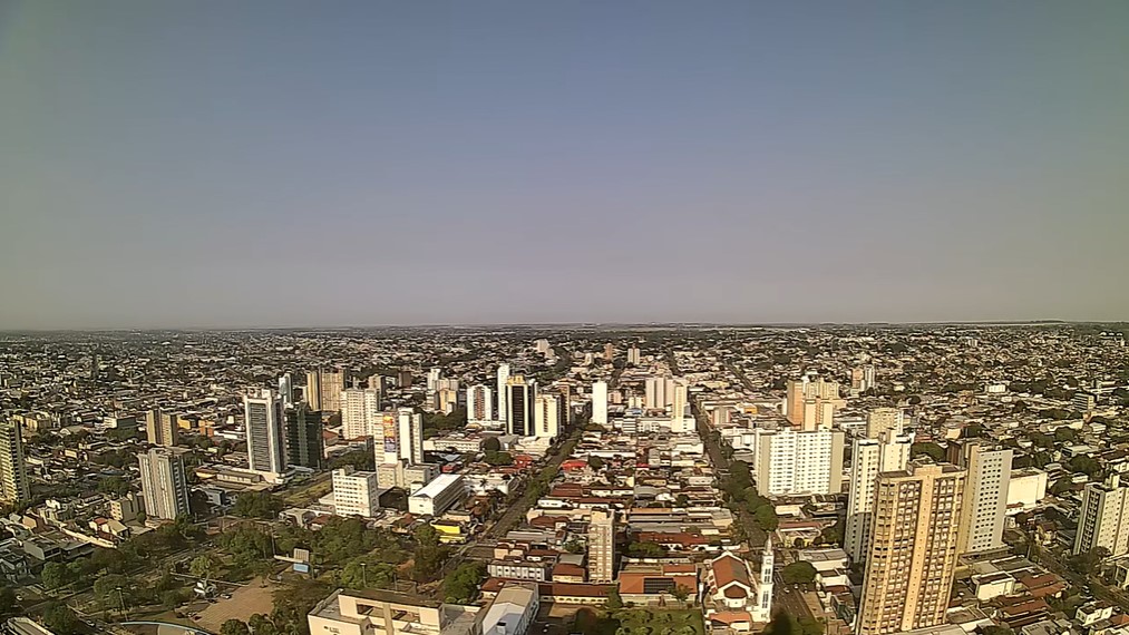 Campo Grande nesta manhã de sábado