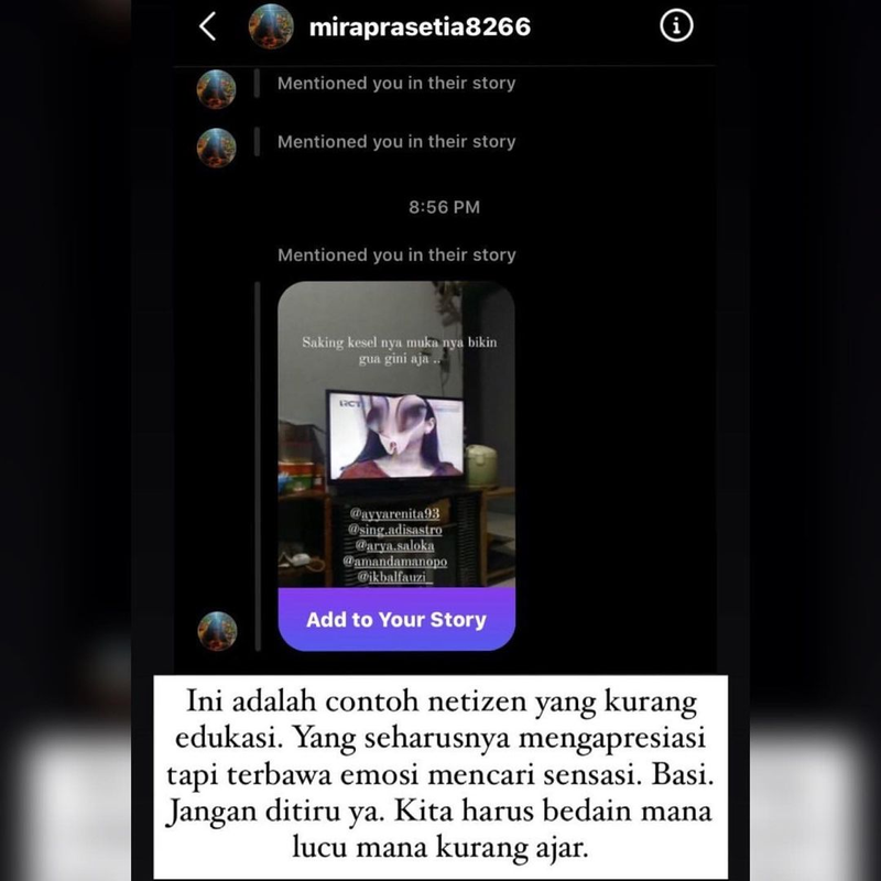 Unggahan Adi Sastro soal penonton Ikatan Cinta