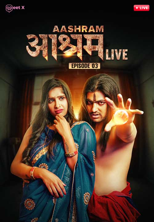  Aashram Live (2024) UNRATED 720p HEVC HDRip MeetX S01E03 Hot Series x265 AAC [250MB] Full Movie Download