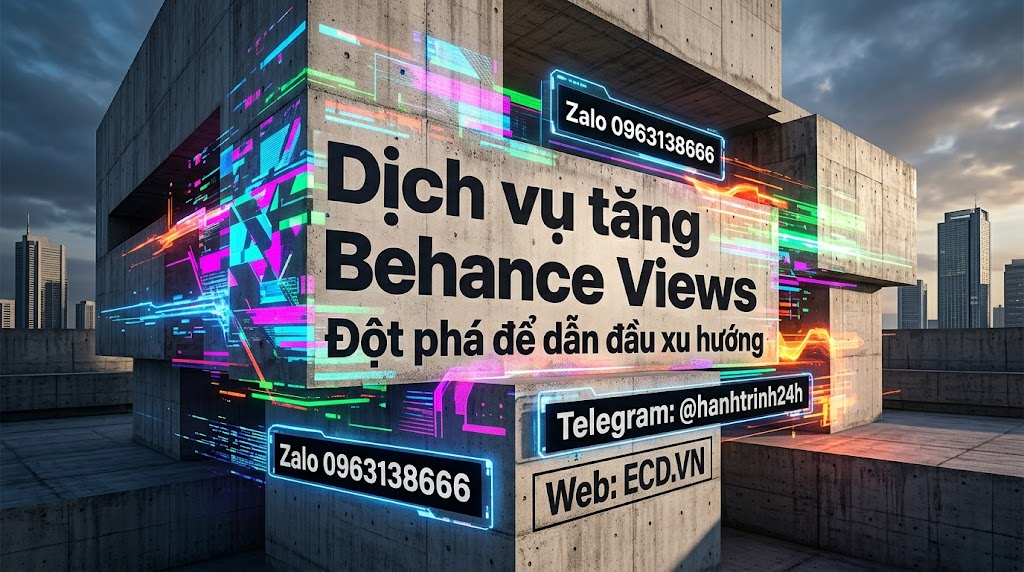 dịch vụ tăng behance views nhanh chóng tăng like