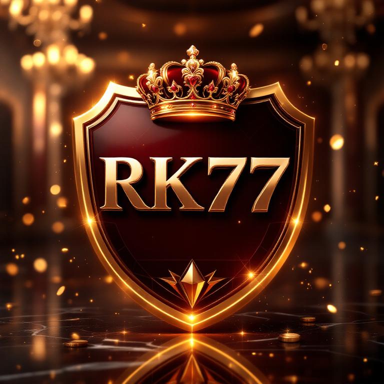 Banner Aplikasi RK77 dengan akses permainan digital