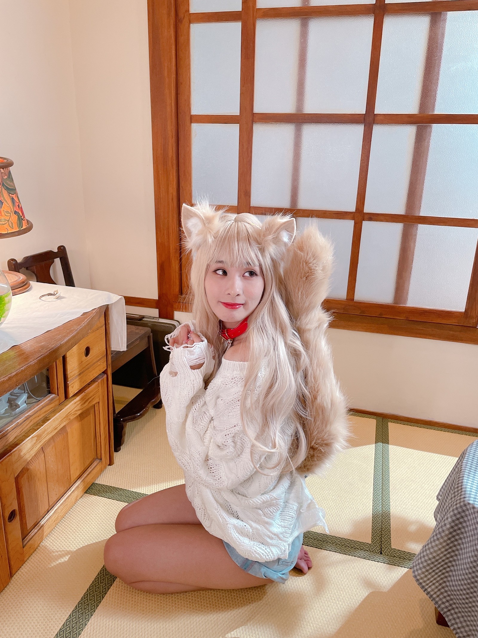 泥泥汝 猫女 主题 Cosplay 写真＋视频合集｜高质量图集（372P｜12V｜1.09GB）插图1