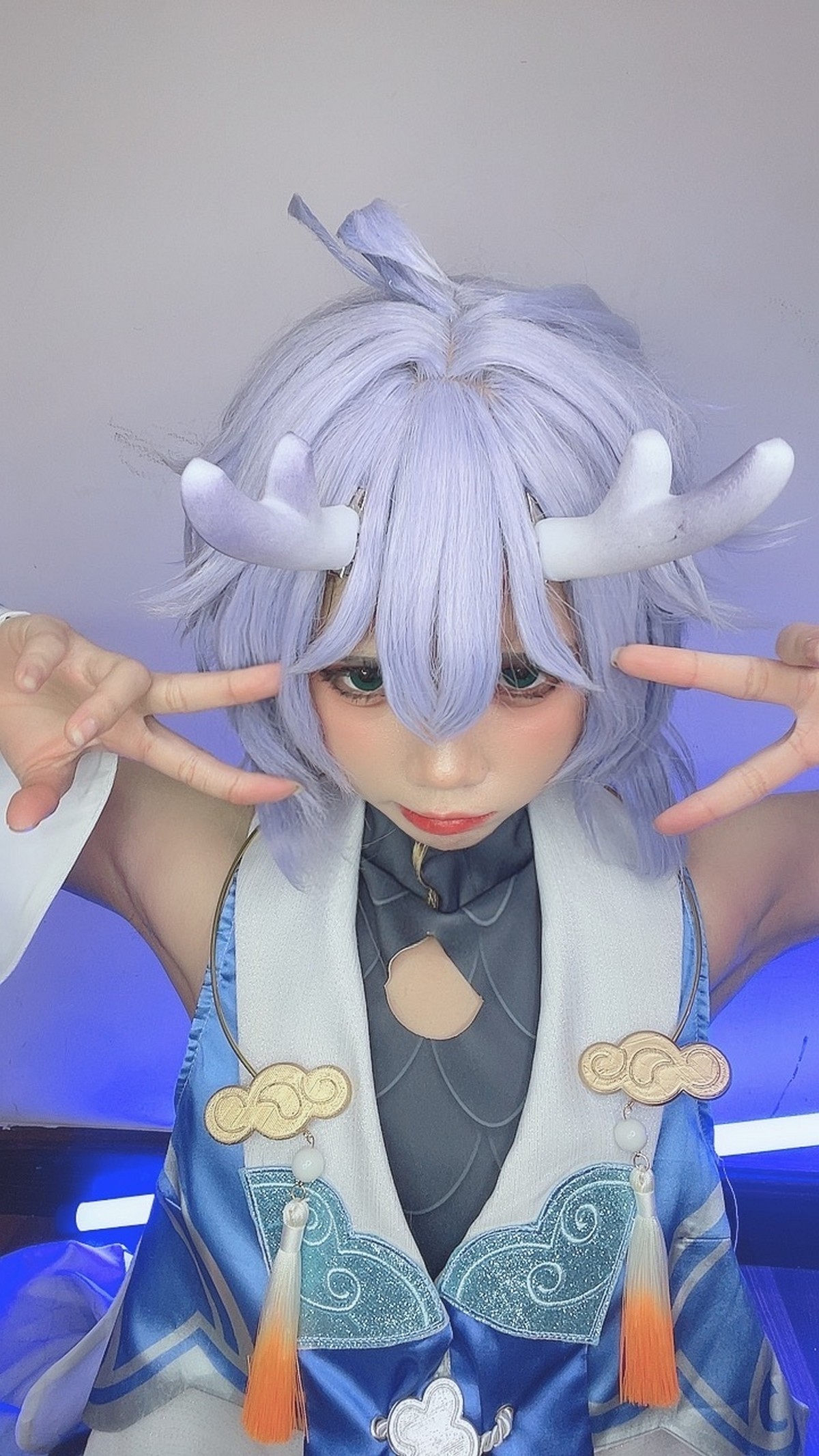 PoppaChan Bailu Cosplay Deluxe (Honkai Star Rail) – 155 Photos 12 Videos 459MB插图6