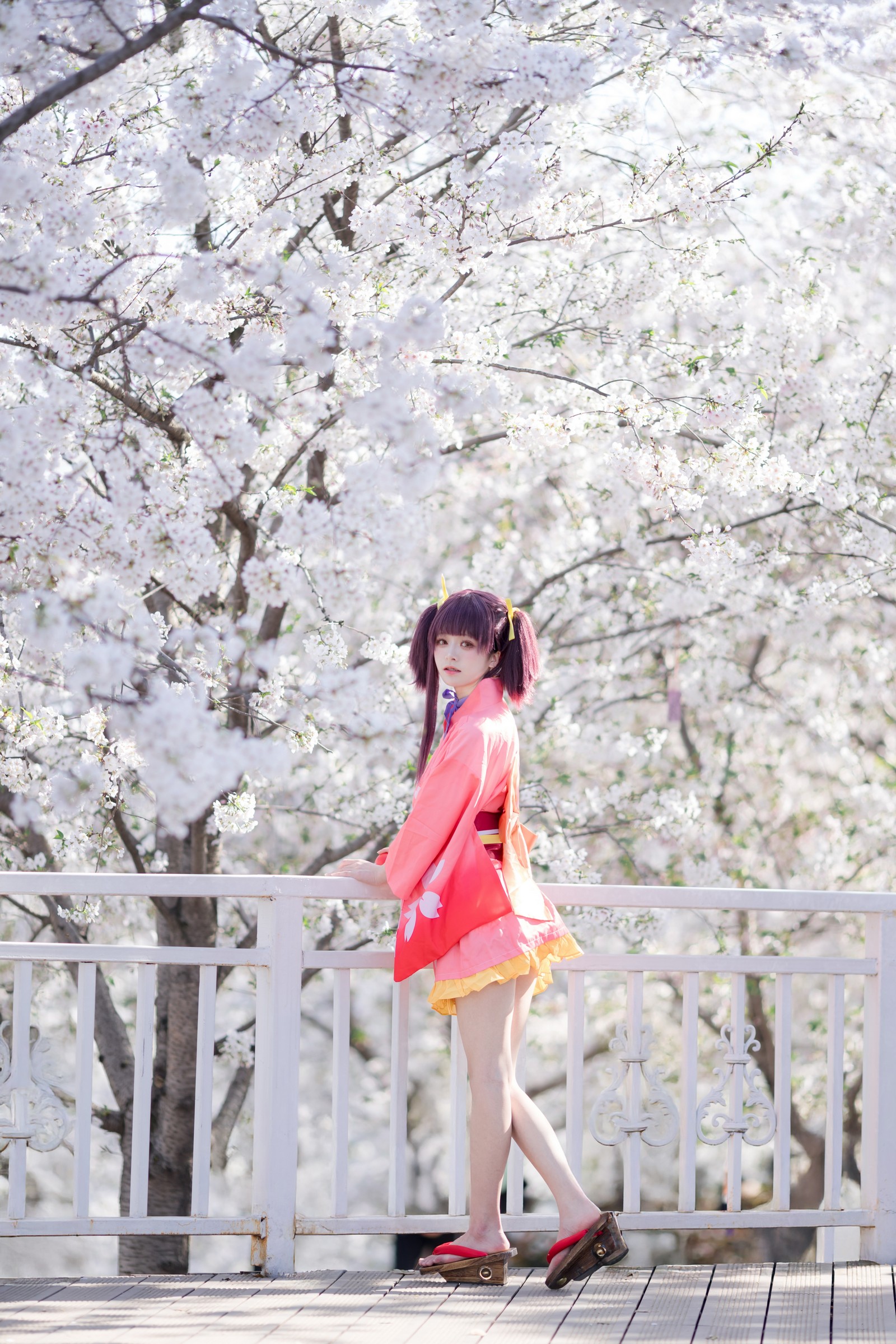 九柒喵 – 甲铁城的卡巴内瑞 无名和服 COS（34P-145M）和风主题高质写真插图