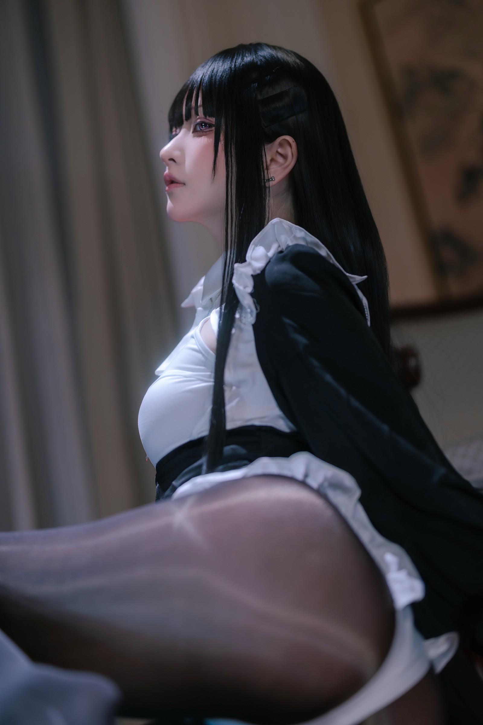 屿鱼 Yuyu 黑丝修女 Cosplay 写真合集（40P｜375MB）插图5
