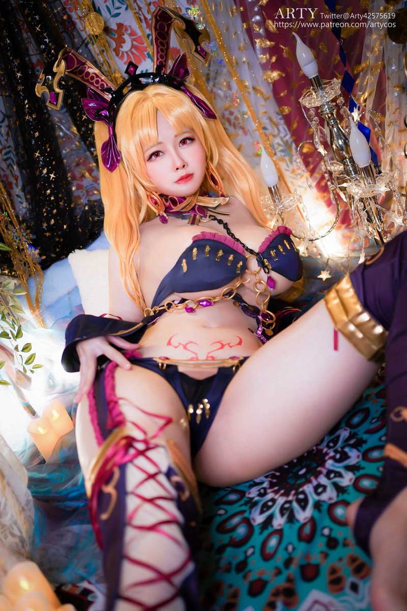 Arty亚缇 Ereshkigal Bunny Cosplay (FGO)【21P｜55.7MB】插图1