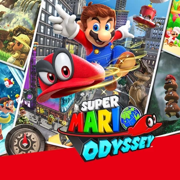 Super Mario Odyssey box art