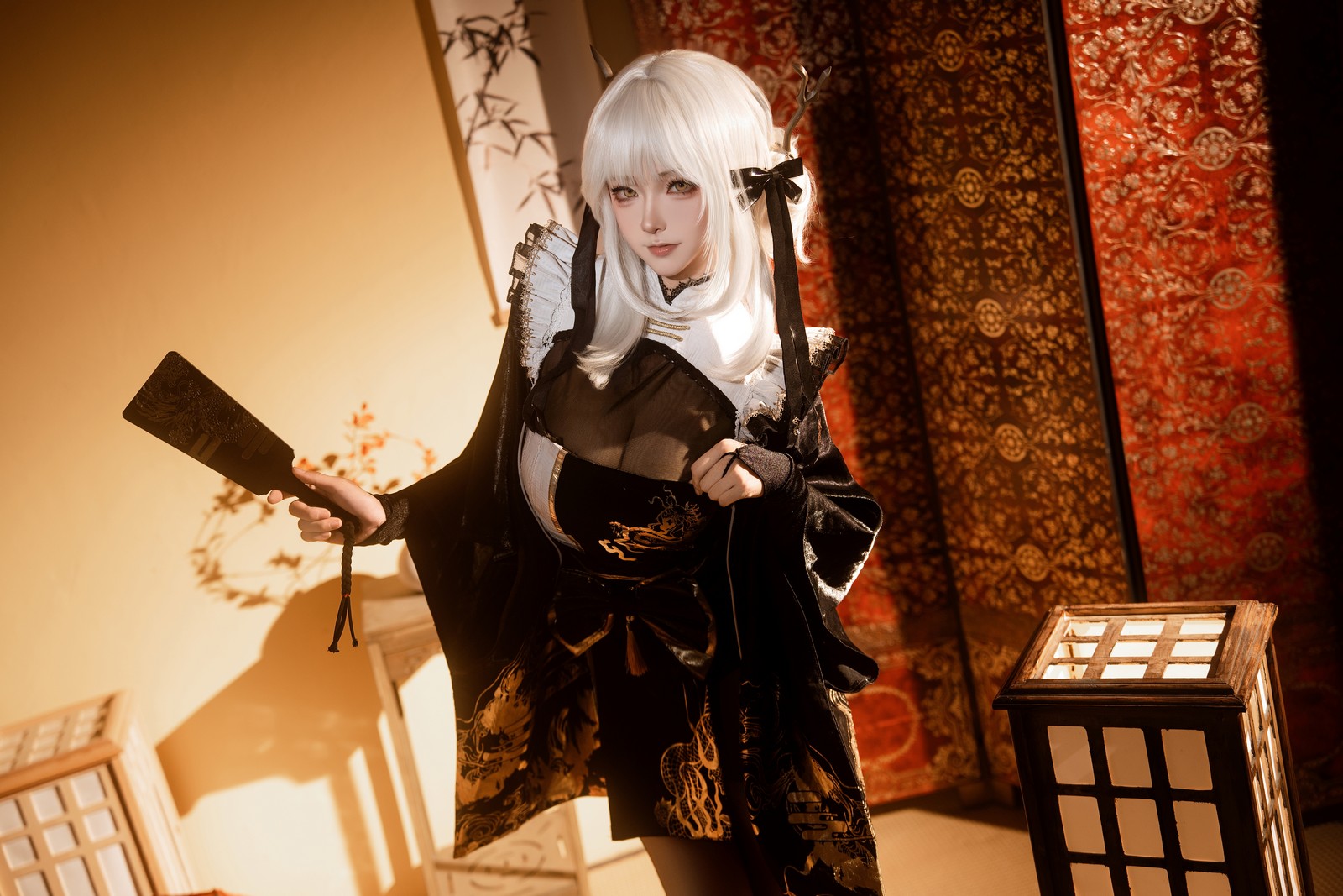 Seya-狮砸 – Nikke 布兰儿 和服 Cos 高清写真（12P-124.1MB）插图4