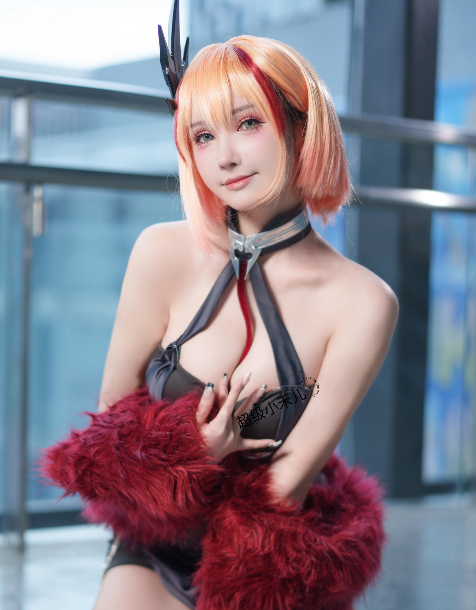 一千只猫薄禾写真 – 碧蓝航线 罗恩苍翠 Cosplay 高清写真（16P / 52.3MB）插图3